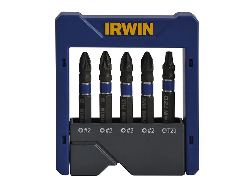 IRWIN - 5-Píosa Tacar Dúradóir Léas (Phillips/Pozi/TORX)
