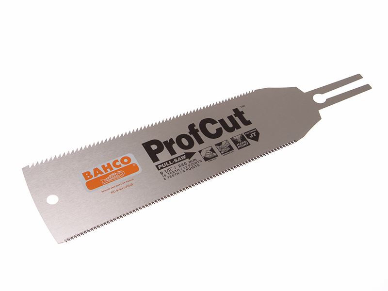Bahco PC-9-9/17-PS ProfCut Double-Sided Pull Saw Blade, 240mm (9½in), 8.5 & 17 