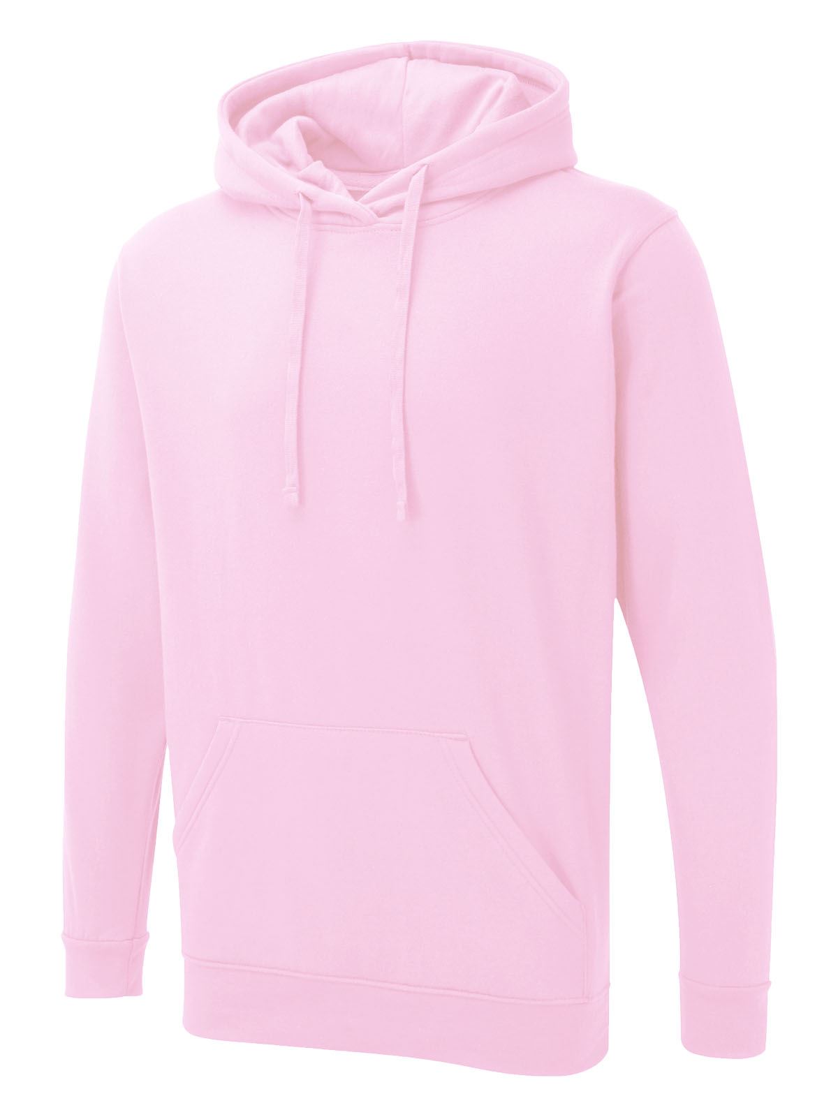 Uneek UX Unisex Hoodie - Reactive Dyed Pink - Size M