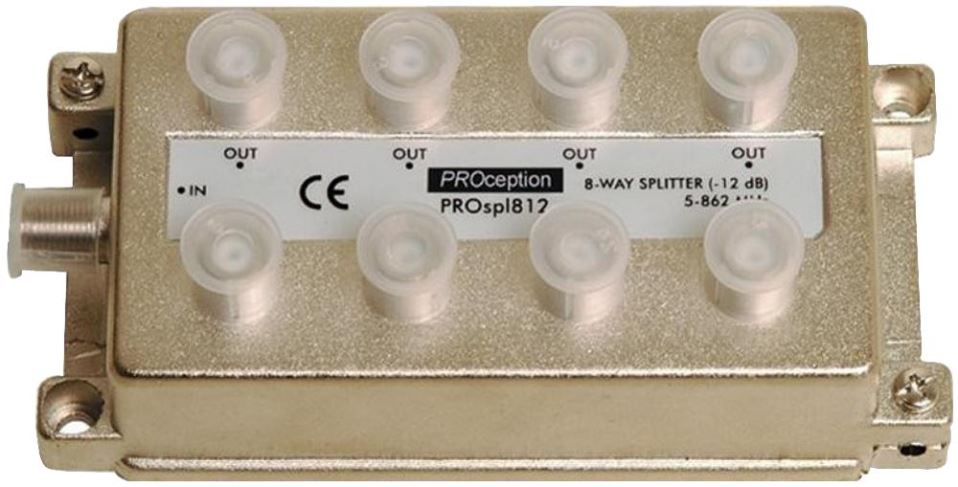 BLAKE UK Splitter/Combiner 8 Vie, Perdita 12.5dB, PROception