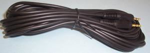 Pro Signal 3,5mm stereo konektorový kabel, 5m, černý