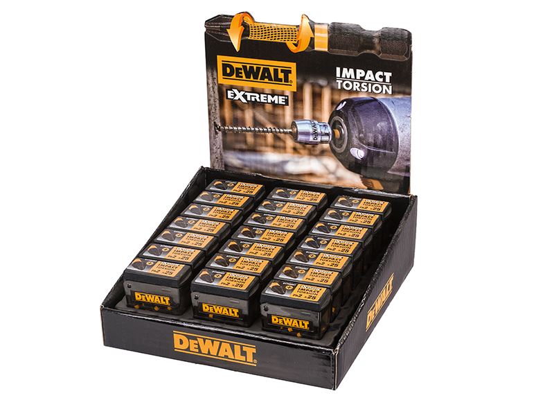 DeWALT Set da 21 Pezzi Punte ad Impatto Torsionali PH2 25mm