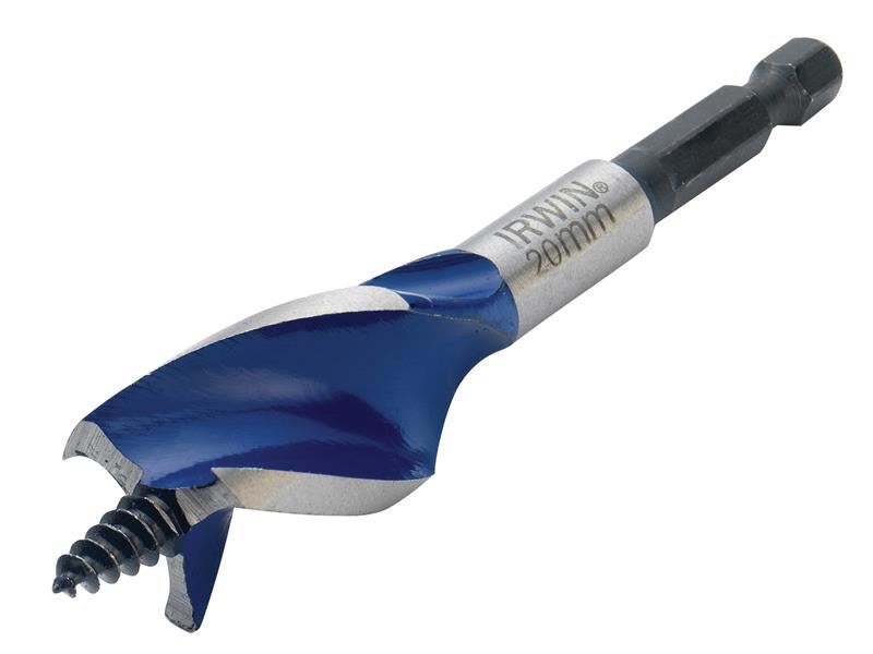 IRWIN® Blue Groove 6X Stubby Holzbohrer 20 x 100mm