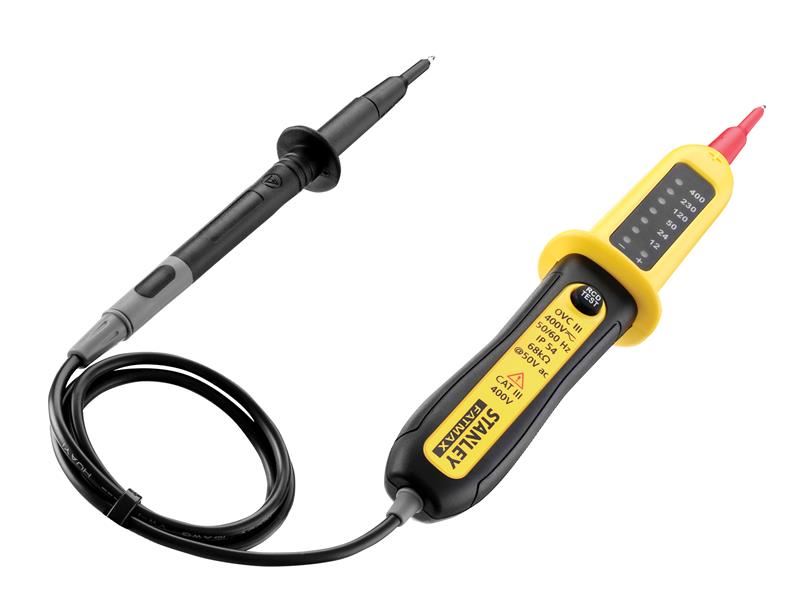 STANLEY FatMax LED Voltage Tester, AC/DC 400V