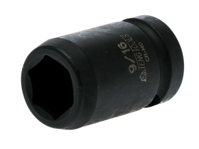 Teng Casquete de Impacto 1/2in, Hexagonal 6 Puntos, 9/16in