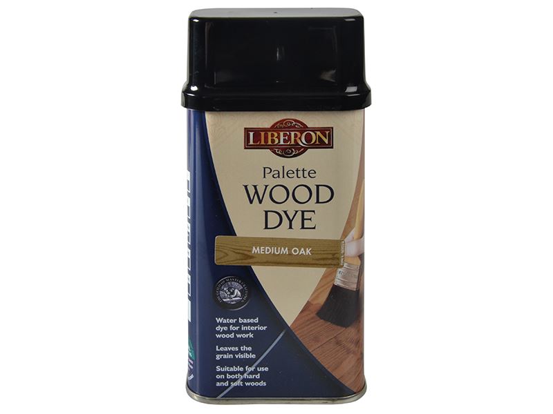 Liberon Palette Wood Dye - Medium Oak, 250ml