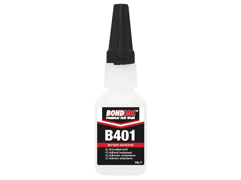 Bondloc B401 Medium Viscosity Cyanoacrylate, 20g