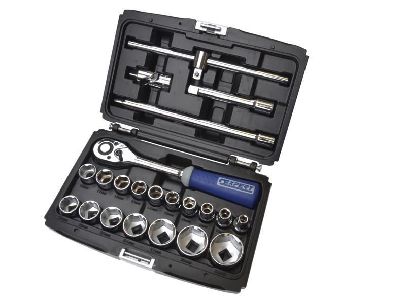 Expert - 1/2吋驅動萬用套筒工具套裝 22件套