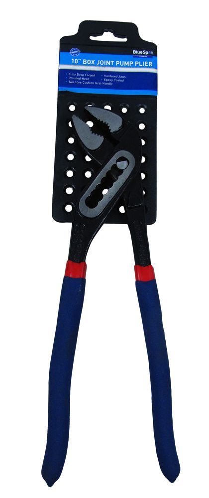Blue Spot Tools - 250mm Pijptang met Zachte Greep en Kastscharnier