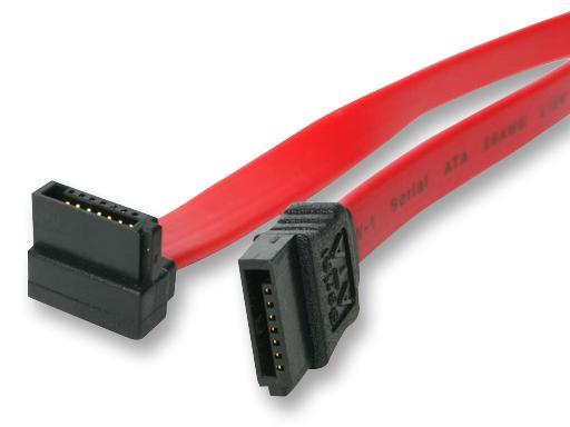 STARTECH Internes SATA (7 Pin) Stecker auf 90° Buchse Verbindungskabel 0.45m