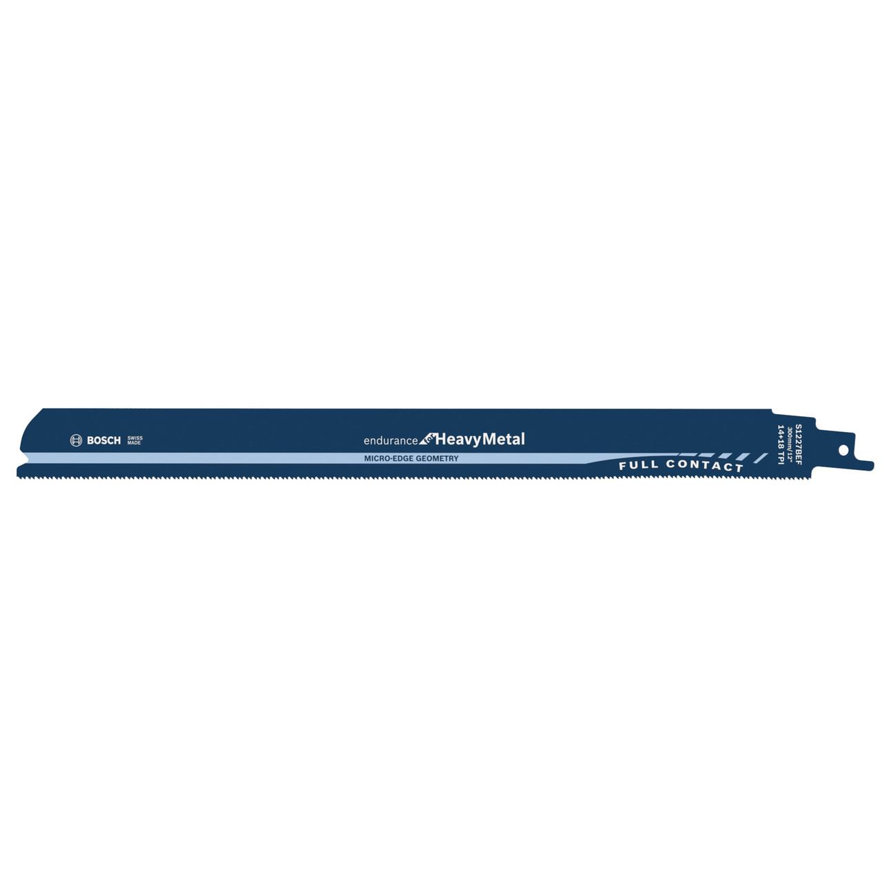 Lâminas para Serra Recíproca Bosch S1227BEF, Metais Pesados, 300mm (Pacote com 