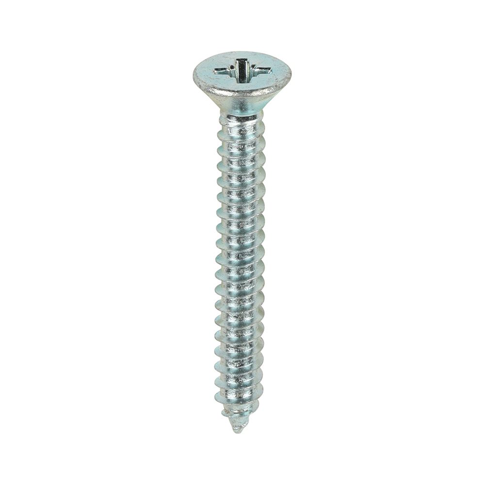 Parafusos Auto-Rosquentes Rebaixados Timco, PZ, Zinco, 10 x 1½, 100un
