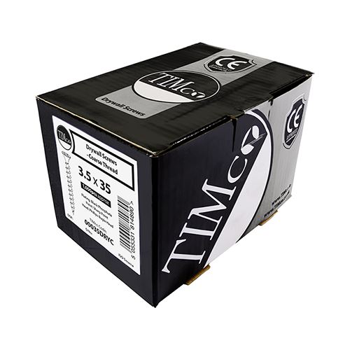 Timco 드라이월 스크류, PH2 버글 헤드, 4.2 x 75mm (500개입)
