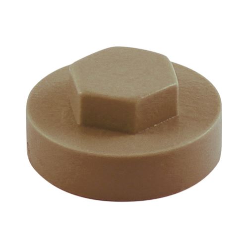 Timco Hex Head Cover Caps, Merlin Grey, 16mm, 1000-Pack