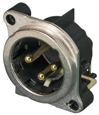 NEUTRIK Connettore XLR 3 Poli, Montaggio PCB Orizzontale