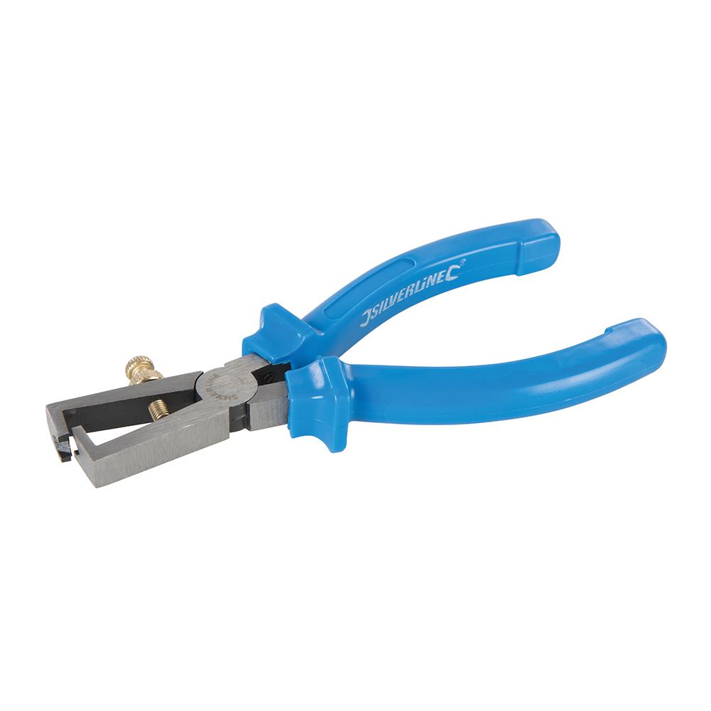 Silverline Alicates Pelacables 160mm