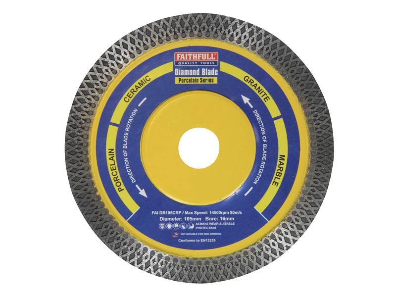 Faithfull - Bilah Berlian Porselin 105 x 16mm