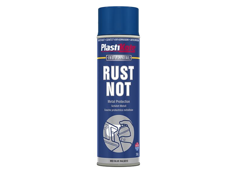 PlastiKote - Cat Semburan Anti Karat Warna Midnight Blue Matt 500ml