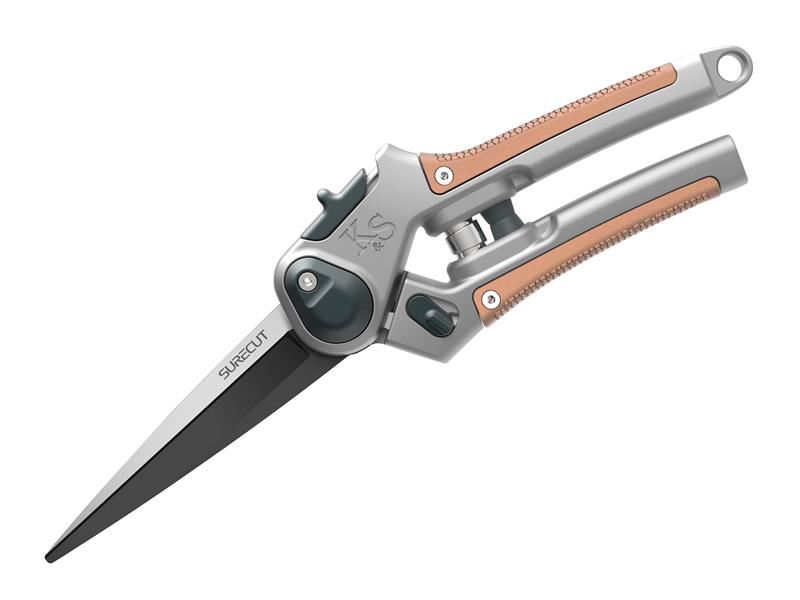 Kent & Stowe Cisailles SureCut pour vivaces, Lames en acier SK5, Coupe 6mm