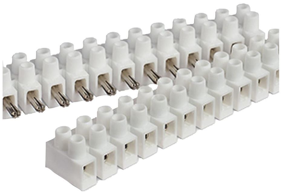 HYLEC Borne de connexion 12 pôles enfichable, 450V AC, 28A, PA6.6