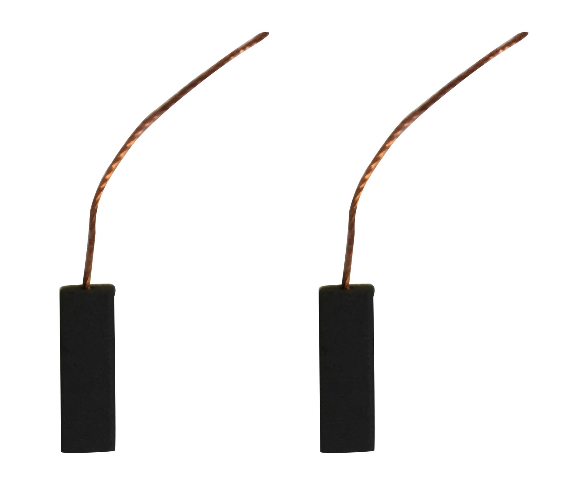 CarbonBr Coppia di Spazzole a Carbone per Aspirapolvere Electrolux, 6x9x25mm