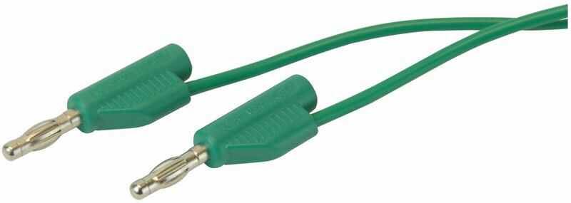 PRO SIGNAL Green 4mm Banana Plug Test Lead - 1.5m