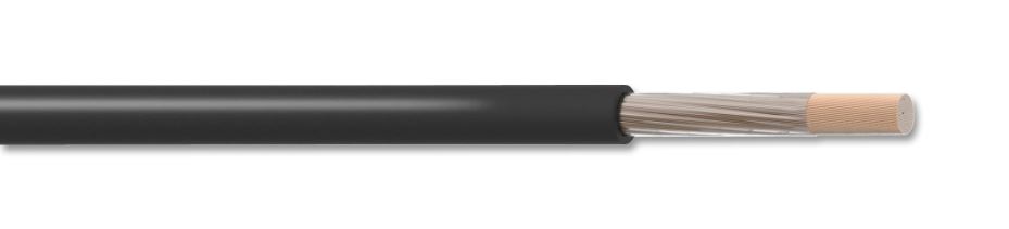 Pro Power H01N2-D Cábla Táthúcháin An-solúbtha, 10 mm², 50m, Dubh