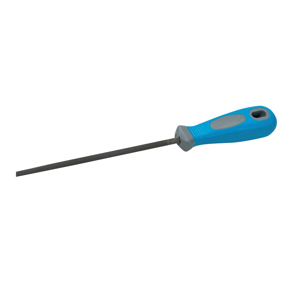 Silverline - Λίμα 250mm 2nd Cut Στρογγυλή με Χειρολαβή Soft-Grip