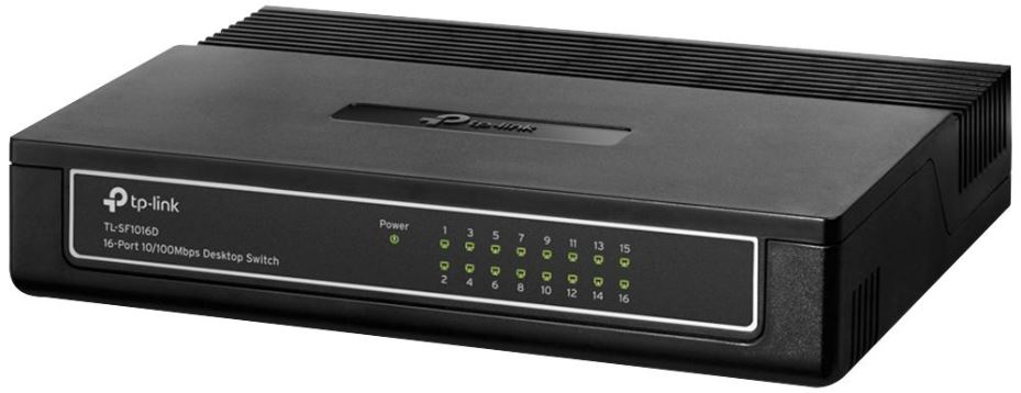 TP-LINK 16-Port Fast Ethernet Unmanaged Switch