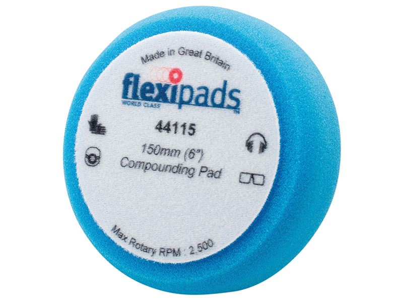 Flexipads Blue - Αφρώδες Πάνα Γυαλισματος και Επεξεργασίας, 150mm x 50mm, GRIP®