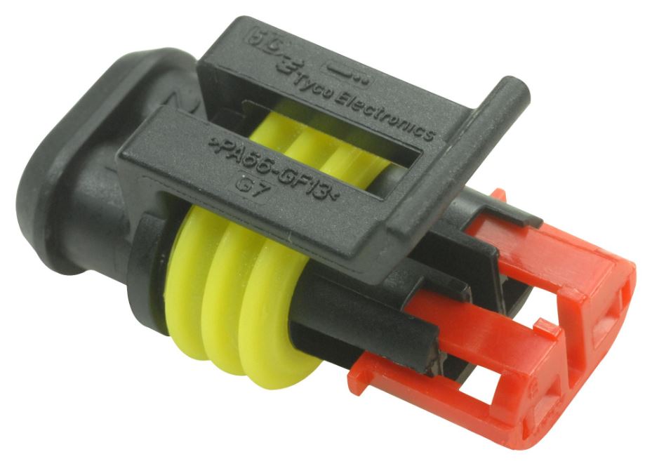 AMP - TE CONNECTIVITY - Rumah Soket, 2 Ways