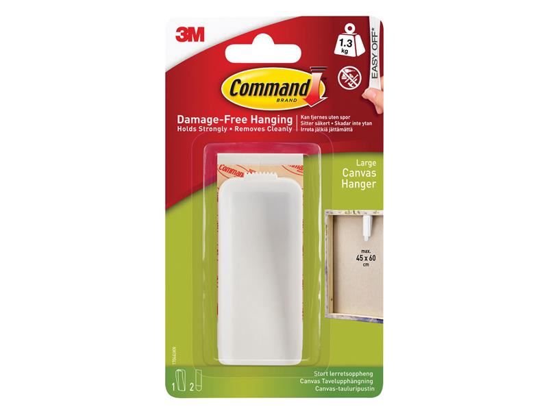 Command™ Grote Canvasophanger voor schilderijen tot 45x60cm