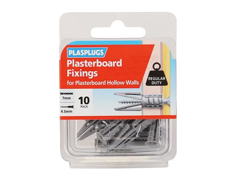 Plasplugs CF 104 標準石膏板固定器 (10件裝)
