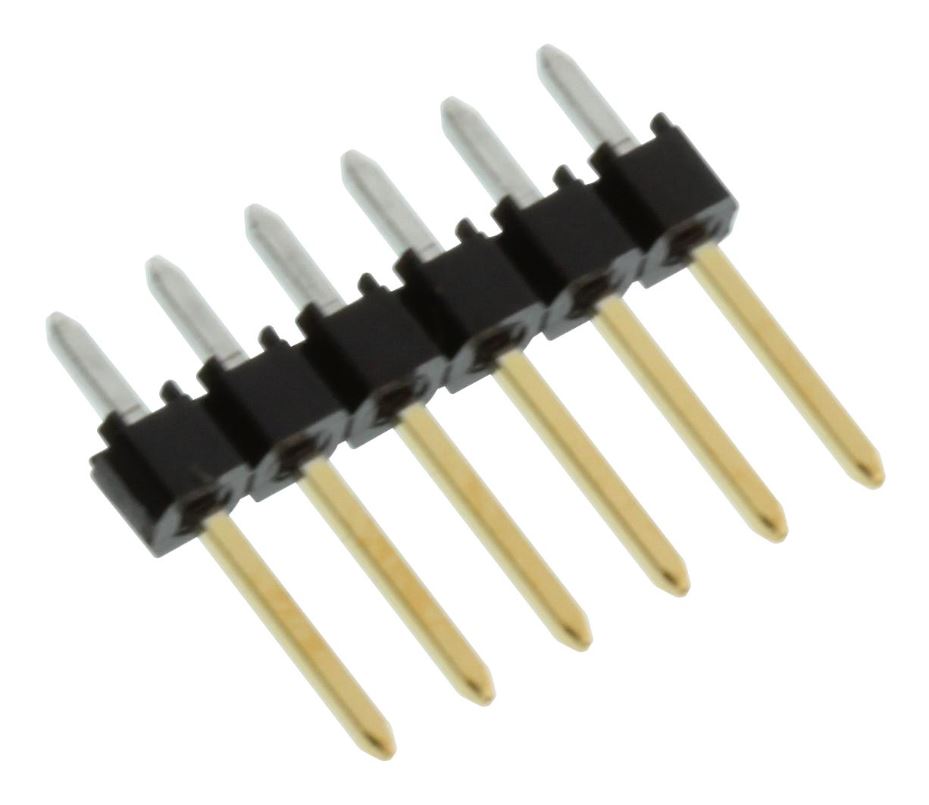 MOLEX Cabeçalho Vertical 90120-0766, 6 vias, Banho a Ouro