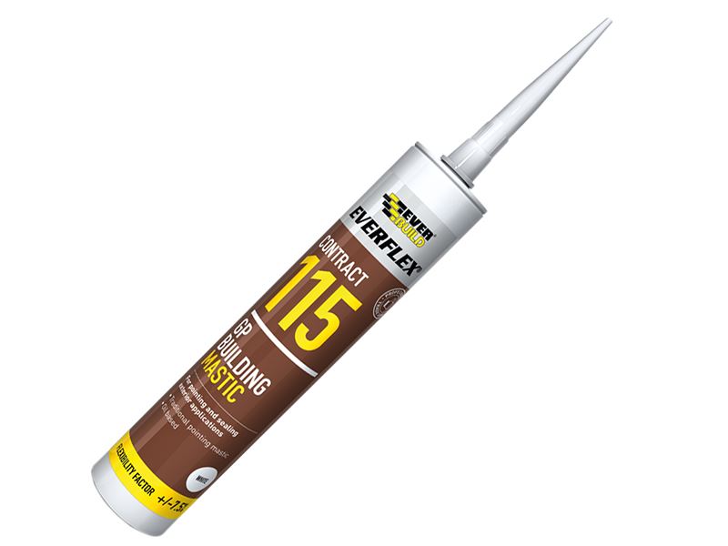 Everbuild Everflex 115 General Purpose Building Mastic, Grey, 285ml