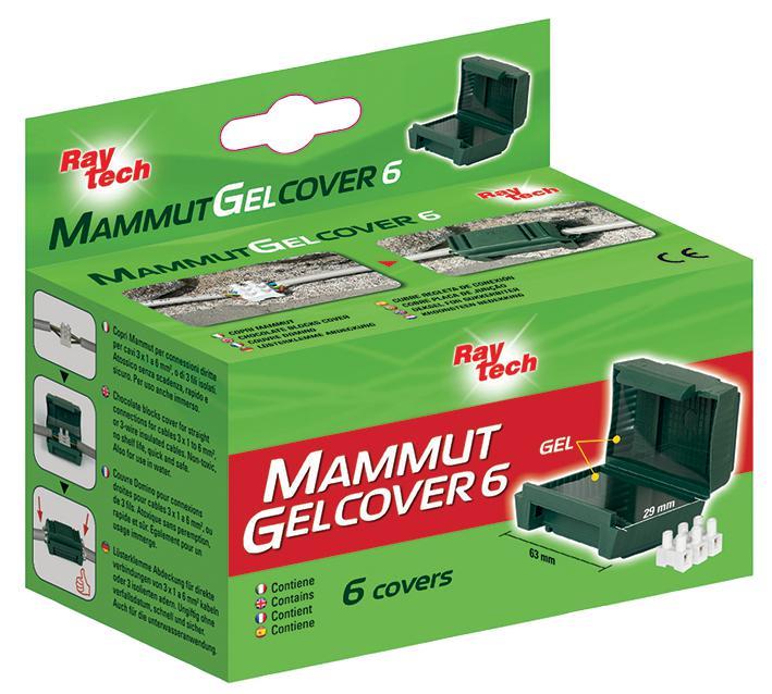 RAYTECH Mammut Green Gel Cover Connection Box, 3 Core, Pack of 6