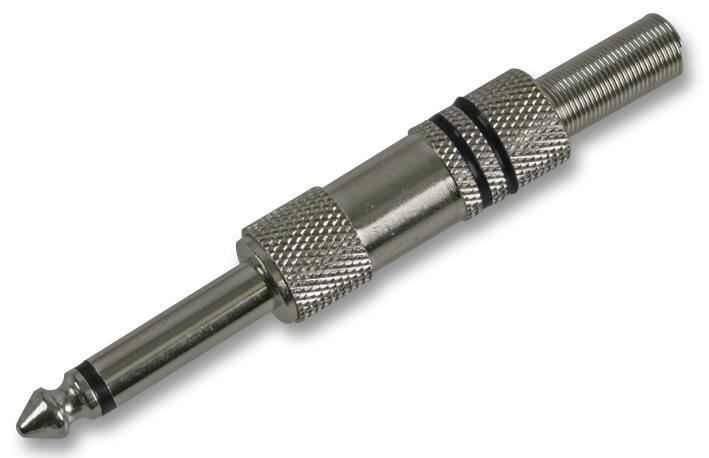 PRO SIGNAL 6.35mm Mono Jack Plug, Black