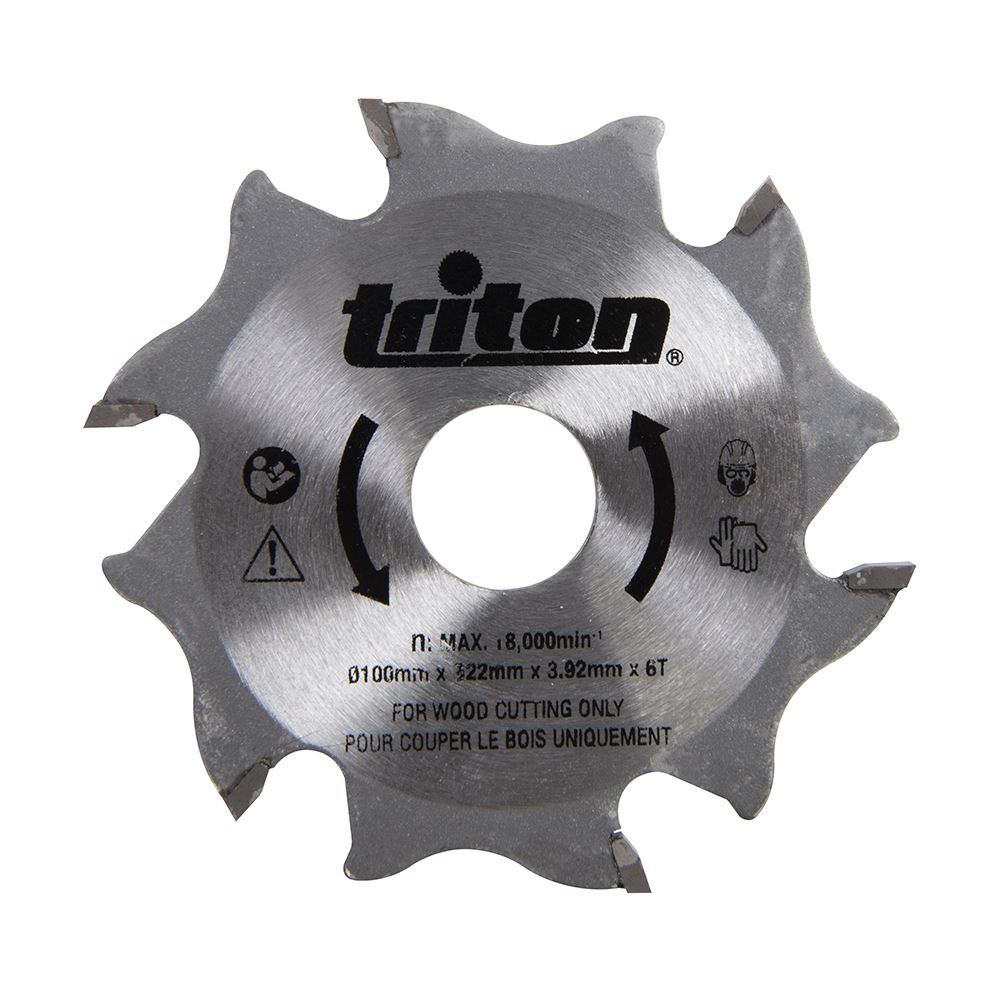 Triton TBJC Replacement Biscuit Jointer Blade, 100mm, 6 Teeth