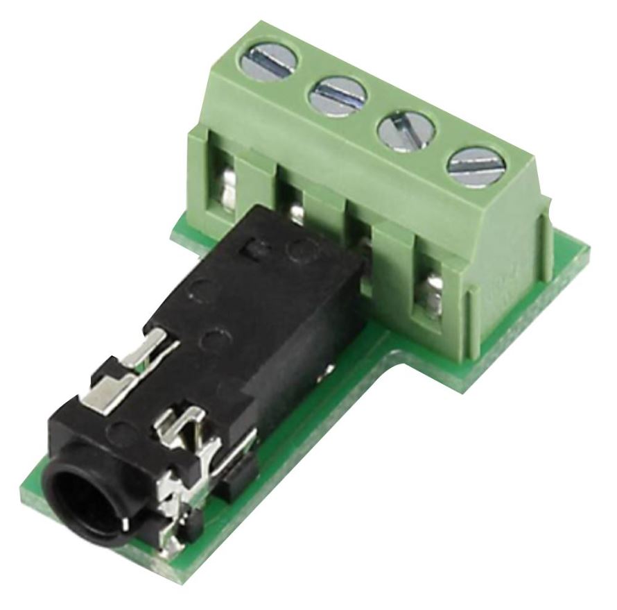 CLEVER LITTLE BOX 3,5mm Klinkenbuchsen-Anschlussblock, 4-polig