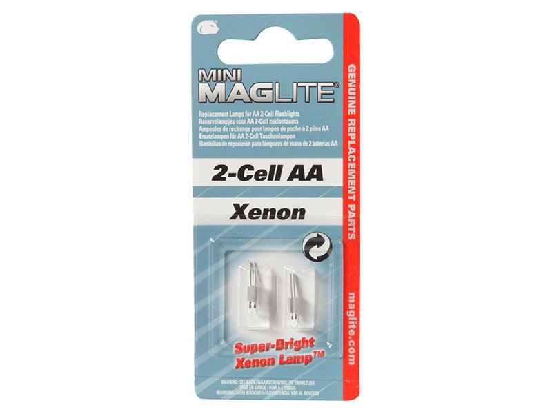 Maglite AA Vervangingslampen, Set van 2