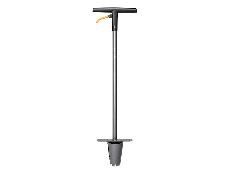 Fiskars Ergo 서서 사용하는 구근 식재기, 강철, 100cm
