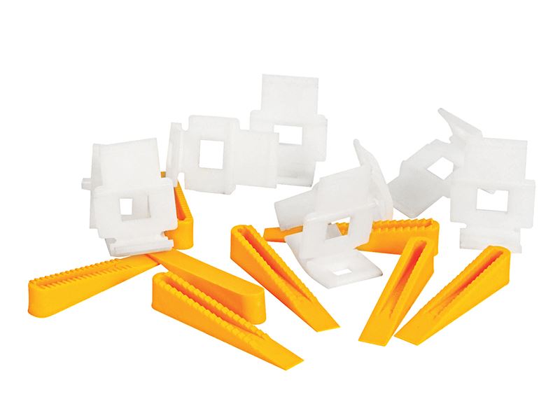 Vitrex Tile Levelling Clips & Wedges, 150-Pack