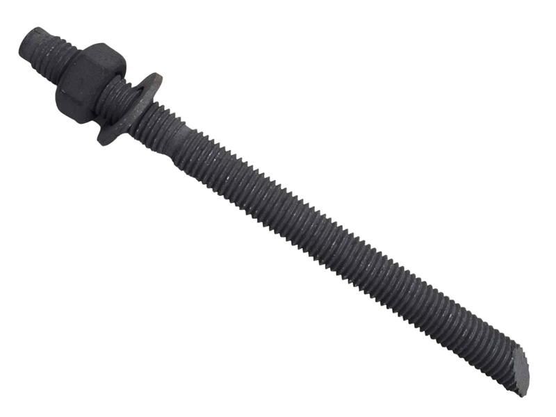 MASONMATE Perno Filettato Zincato M12 x 160mm (Confezione da 10)