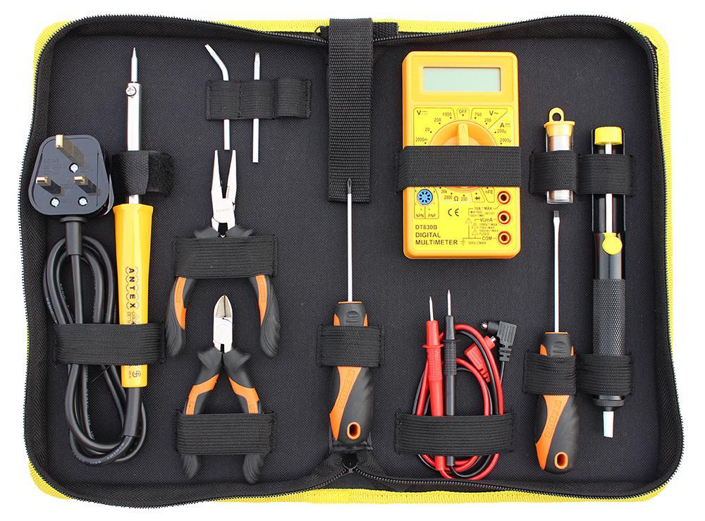 ANTEX Kit de Herramientas de Soldadura ER30 con Enchufe UK, 30W