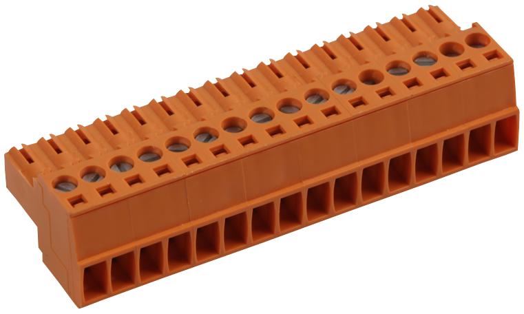 WEIDMULLER Screw-Type 16-Way Socket Block