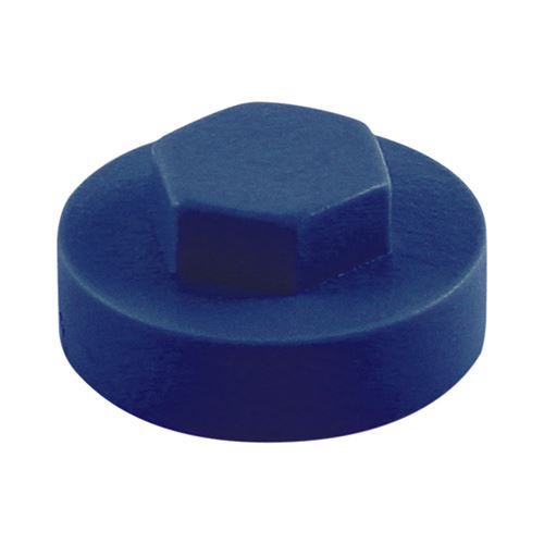 Timco Hex Head Cover Caps - Sargasso, Plastic, 16mm (1000 Pack)