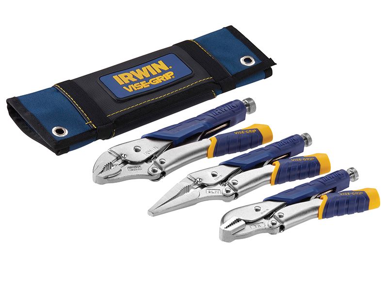 IRWIN Vise-Grip Fast Release Locking Pliers Set of 3 (7R, 9LN, 10WR)