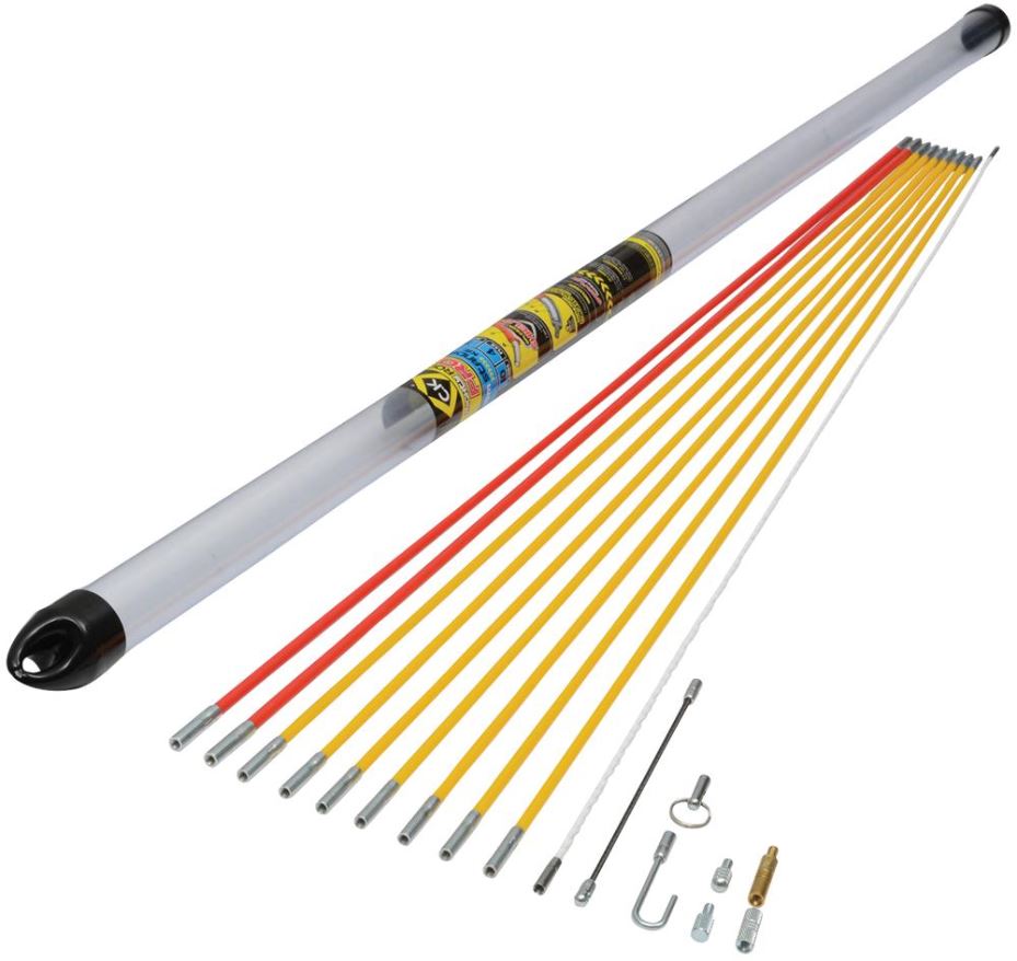 CK Tools MightyRod Pro Cable Rod Set, 10m