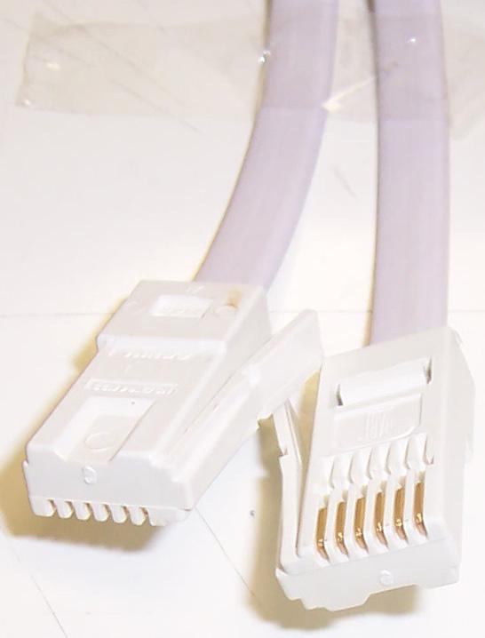 PRO SIGNAL - Cábla Gutháin BT631A BT Plug go Plug, Bán, 3m