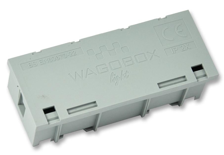 WAGO Wagobox Lichtgrijze Verbindingsdoos, 39x29x95mm